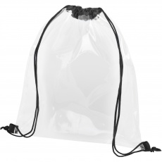 Lancaster transparent drawstring bag 5L