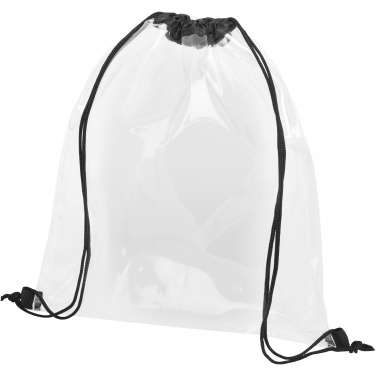 Logotrade corporate gifts photo of: Lancaster transparent drawstring bag 5L