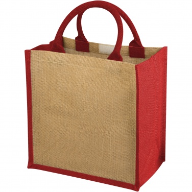 Logo trade promotional giveaways picture of: Chennai jute tote bag 16L