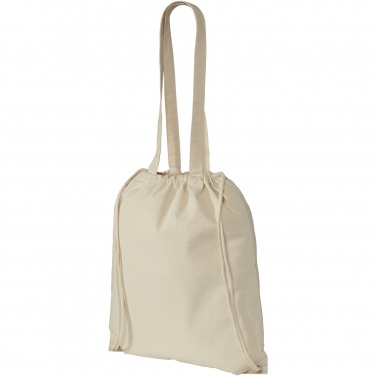 Logotrade promotional item image of: Eliza 240 g/m² cotton drawstring bag 6L