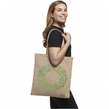 Logo trade promotional products picture of: Pheebs 150 g/m² recycled tote bag 7L