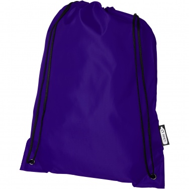 Logotrade promotional merchandise picture of: Oriole RPET drawstring bag 5L