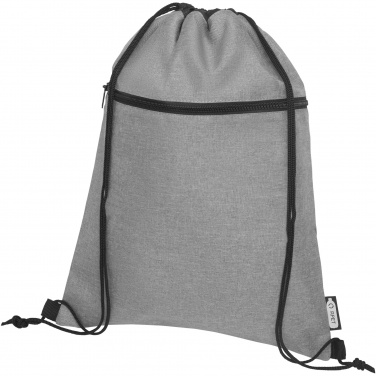 Logotrade promotional merchandise picture of: Ross RPET drawstring bag 5L