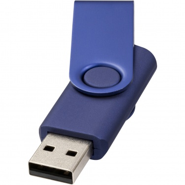 Logo trade corporate gifts image of: Rotate-metallic 4GB USB flash drive