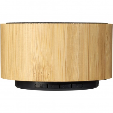 Logo trade promotional merchandise photo of: Cosmos bamboo Bluetooth® speaker