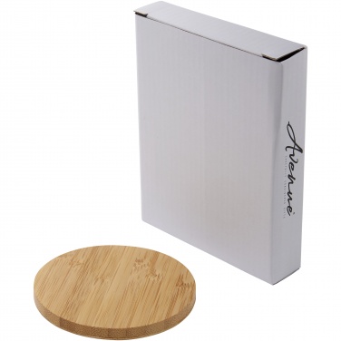 Logotrade promotional giveaway image of: Essence 5W bamboo wireless charging pad