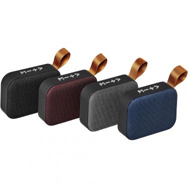 Logo trade promotional products image of: Fashion fabric Bluetooth® speaker