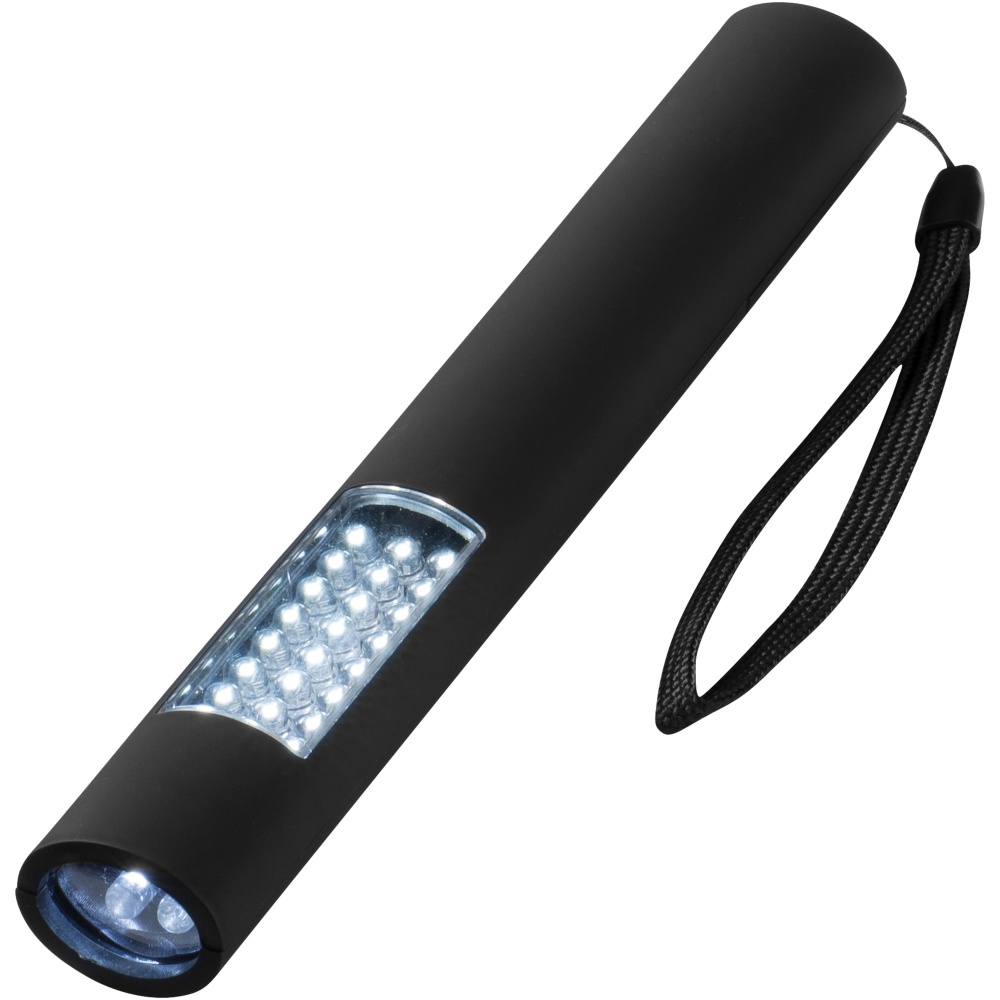 Logo trade promotional giveaways image of: Lutz 28-LED magnetic torch light