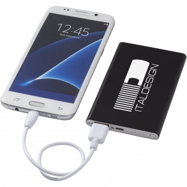 Logo trade advertising products image of: Pep 4000 mAh power bank