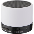 Duck cylinder Bluetooth® speaker with rubber finish, White