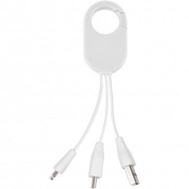 Logo trade promotional product photo of: Troop 3-in-1 charging cable