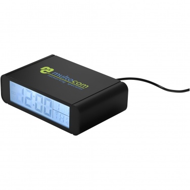 Logotrade corporate gift image of: Seconds 5W wireless charging clock