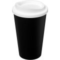 Americano® 350 ml insulated tumbler, Solid black / White