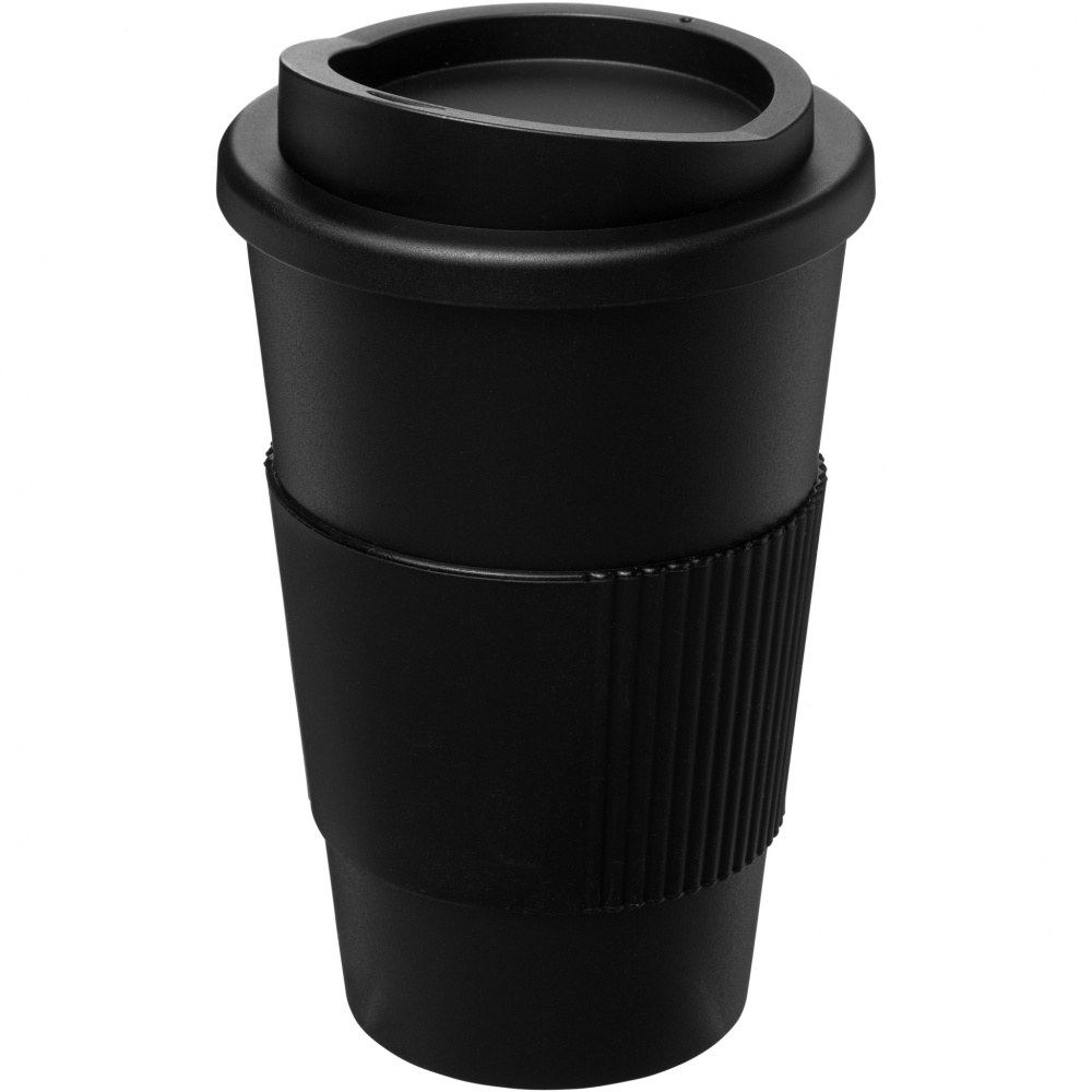 Logotrade promotional item picture of: Americano® 350 ml insulated tumbler with grip