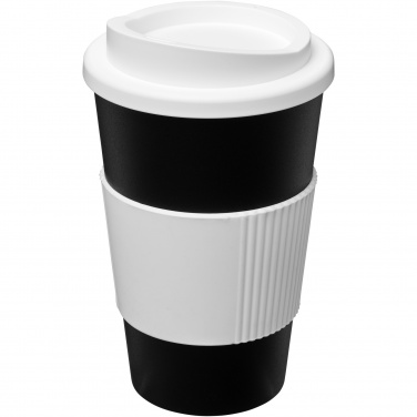 Logo trade promotional product photo of: Americano® 350 ml insulated tumbler with grip