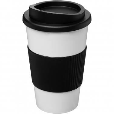 Logo trade advertising product photo of: Americano® 350 ml insulated tumbler with grip