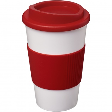 Logo trade promotional giveaways picture of: Americano® 350 ml insulated tumbler with grip