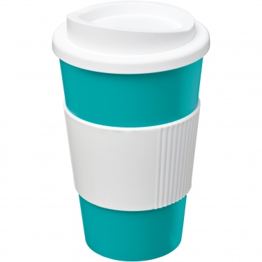 Logo trade advertising products image of: Americano® 350 ml insulated tumbler with grip