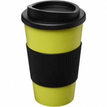 Logotrade promotional product picture of: Americano® 350 ml insulated tumbler with grip