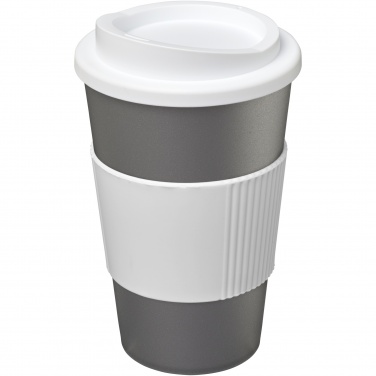 Logotrade promotional merchandise image of: Americano® 350 ml insulated tumbler with grip