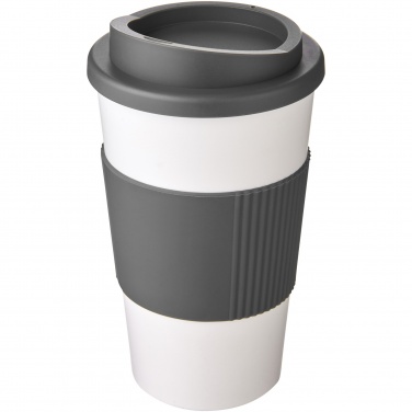 Logo trade promotional items picture of: Americano® 350 ml insulated tumbler with grip