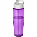 H2O Active® Tempo 700 ml spout lid sport bottle, Purple / White