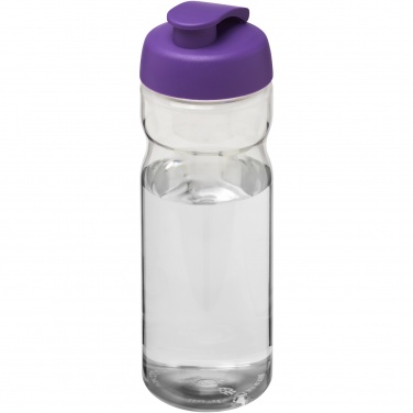 Logo trade promotional gifts image of: H2O Active® Base 650 ml flip lid sport bottle