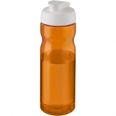 Logo trade promotional merchandise image of: H2O Active® Base 650 ml flip lid sport bottle