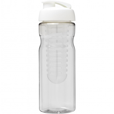 Logo trade promotional items image of: H2O Active® Base 650 ml flip lid sport bottle & infuser