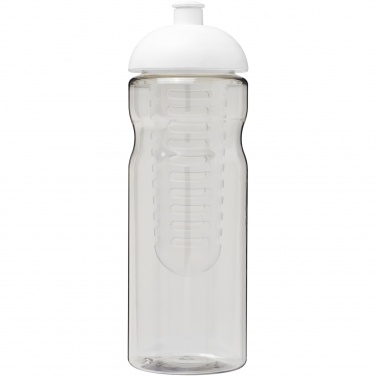 Logo trade business gift photo of: H2O Active® Base 650 ml dome lid sport bottle & infuser