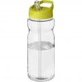 H2O Active® Base 650 ml spout lid sport bottle, Transparent / Lime