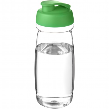 Logo trade promotional gifts image of: H2O Active® Pulse 600 ml flip lid sport bottle