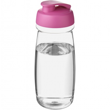 Logo trade promotional gifts picture of: H2O Active® Pulse 600 ml flip lid sport bottle