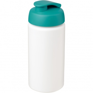 Logo trade advertising product photo of: Baseline® Plus grip 500 ml flip lid sport bottle