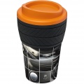 Brite-Americano® tyre 350 ml insulated tumbler, Orange