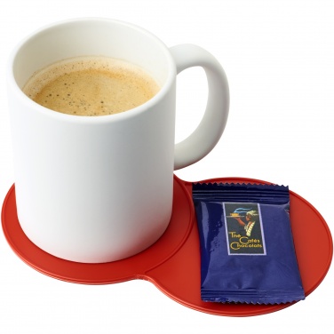 Logotrade promotional product picture of: Sidekick plastic coaster