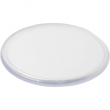 Logo trade business gift photo of: Ellison round plastic coaster with paper insert