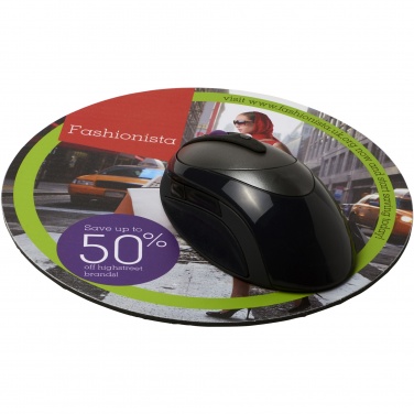 Logo trade advertising product photo of: Q-Mat® round mouse mat