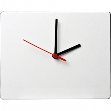 Logo trade promotional products image of: Brite-Clock® rectangular wall clock