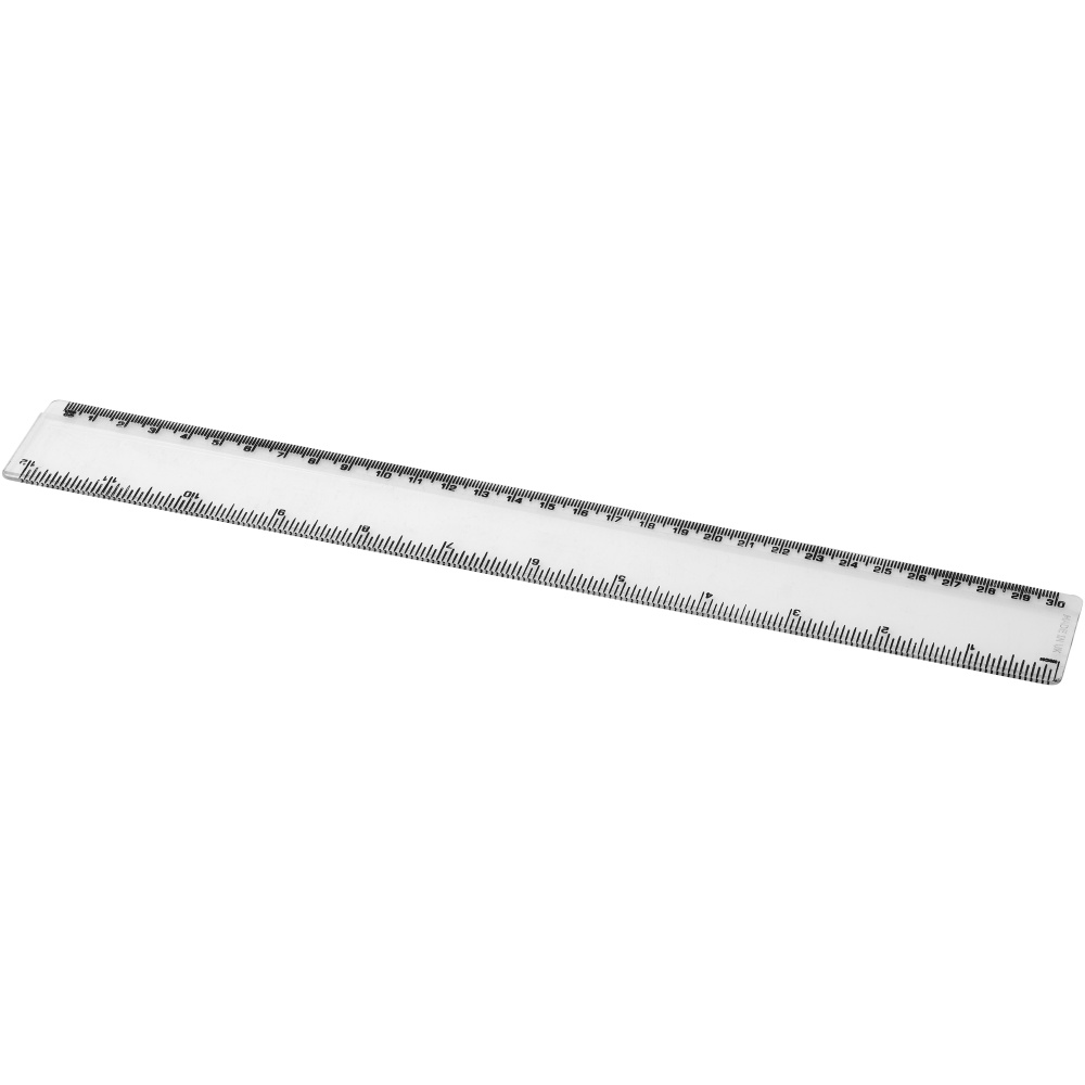 Logotrade promotional gift picture of: Renzo 30 cm plastic ruler