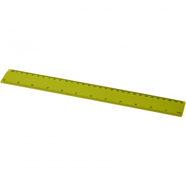 Logotrade promotional giveaway image of: Renzo 30 cm plastic ruler