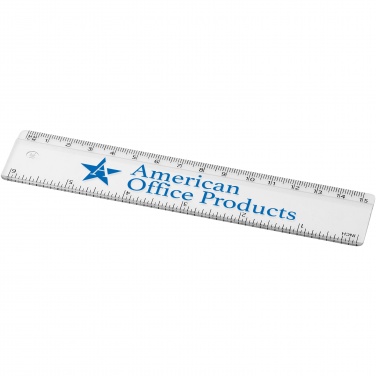 Logotrade promotional merchandise photo of: Renzo 15 cm plastic ruler