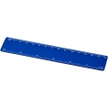 Renzo 15 cm plastic ruler, Blue