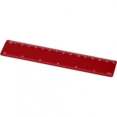 Logotrade promotional item image of: Renzo 15 cm plastic ruler