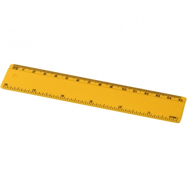 Logotrade business gift image of: Renzo 15 cm plastic ruler