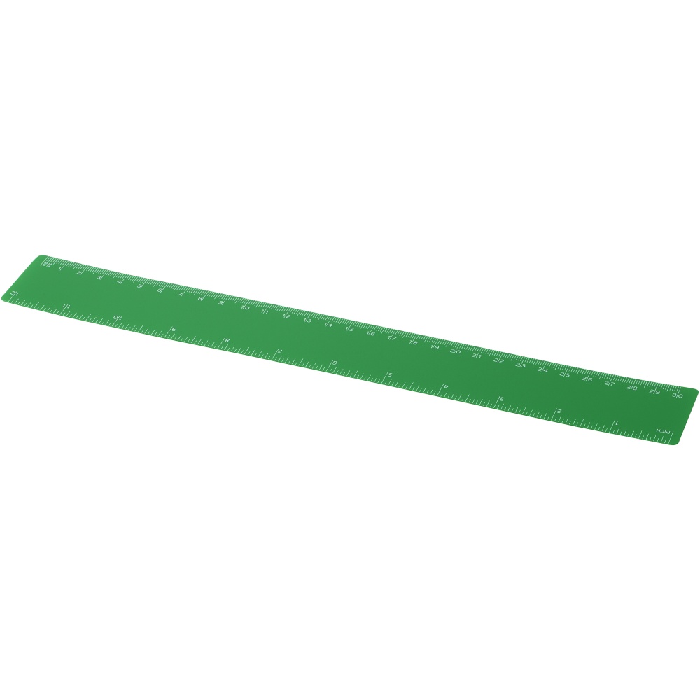 Logo trade promotional merchandise picture of: Rothko 30 cm plastic ruler