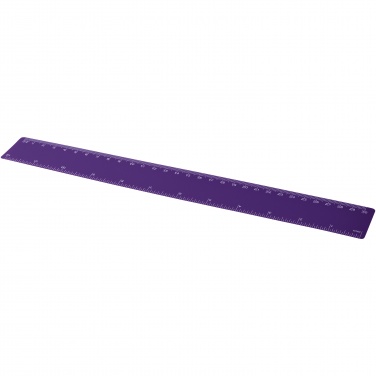 Logo trade corporate gifts picture of: Rothko 30 cm plastic ruler