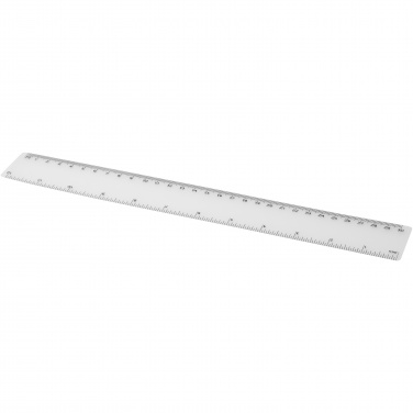 Logo trade promotional gifts image of: Rothko 30 cm plastic ruler