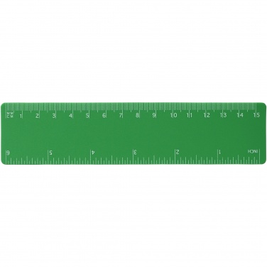 Logotrade promotional product image of: Rothko 15 cm plastic ruler