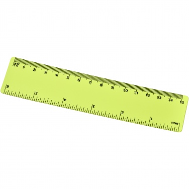 Logotrade business gift image of: Rothko 15 cm plastic ruler